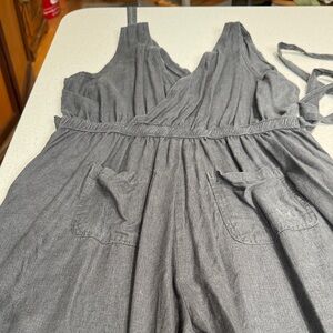 Kuhl Women's Gray Sleeveless Jumpsuit Romper